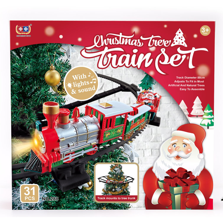 Santa claus train store set